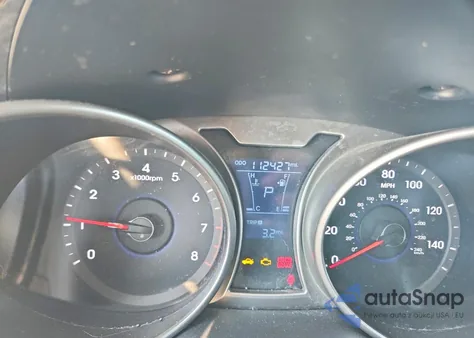 2012 Hyundai Veloster z USA, uszkodzony, nr VIN KMHTC6AD8CU078141